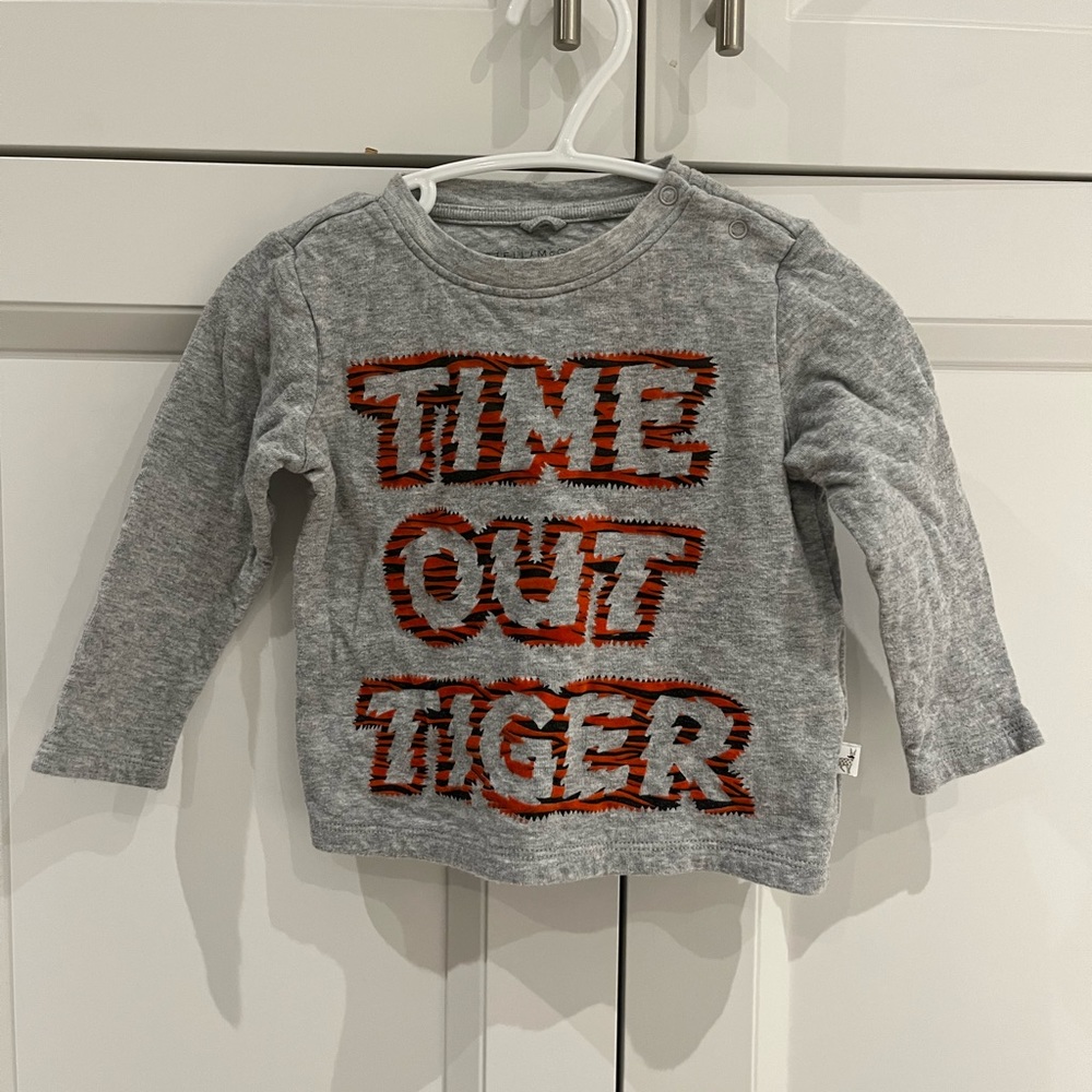 4/$20 STELLA MCCARTNEY KIDS Long Sleeve Top Cotton 12 months